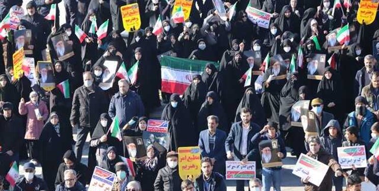 اجمالی/ اجتماع مردم همدان در محکومیت حادثه تروریستی کرمان