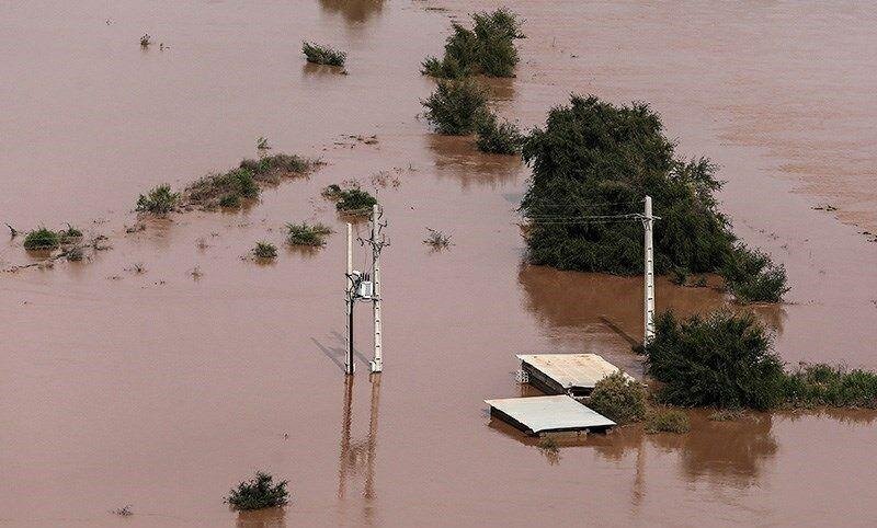 ببینید | ولز در جنوب غربی بریتانیا پس از باران‌های طولانی مدت دچار سیل شد